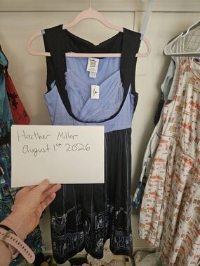 NWT Purple Haunted Mansion Disney Dress Shop Dress by Her Universe Size SM